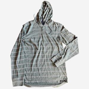 Ocean Current Mens M Striped Hoodie Pullover Long Sleeve Casual Beach Preppy